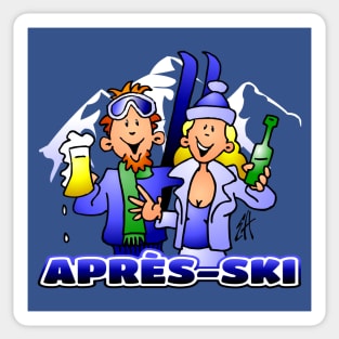 Après-ski Sticker